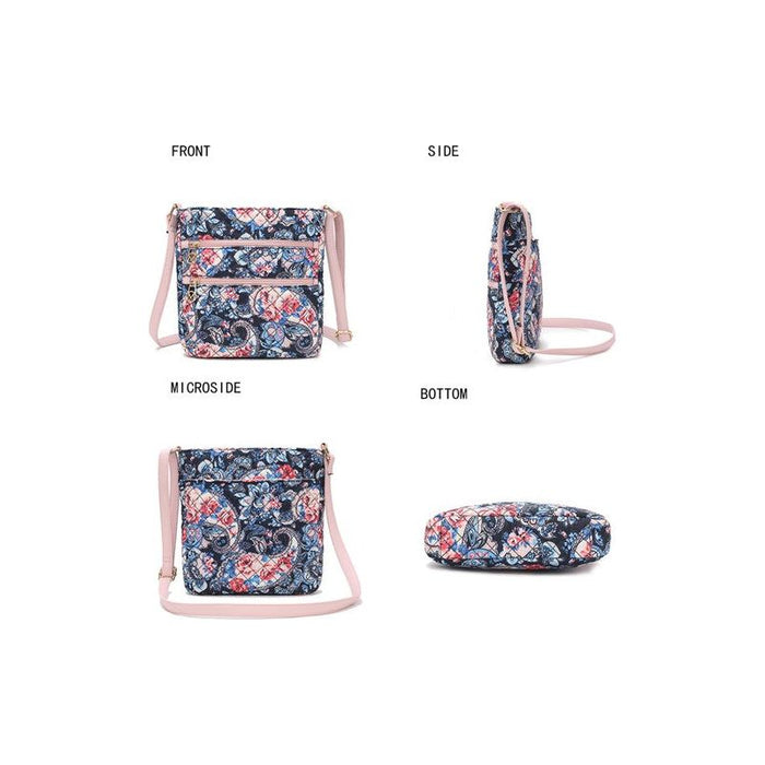 MKF Collection Lainey Botanical Pattern Crossbody