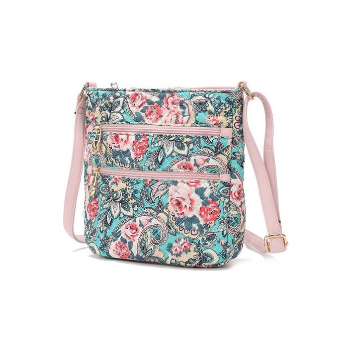 MKF Collection Lainey Botanical Pattern Crossbody