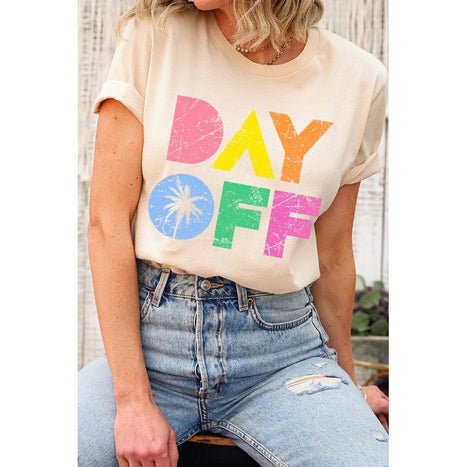 Day Off Graphic T Shirts