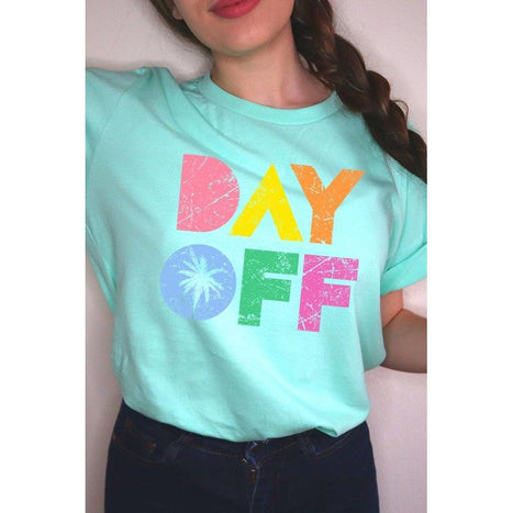 Day Off Graphic T Shirts