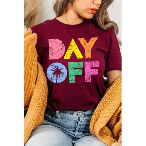 Day Off Graphic T Shirts