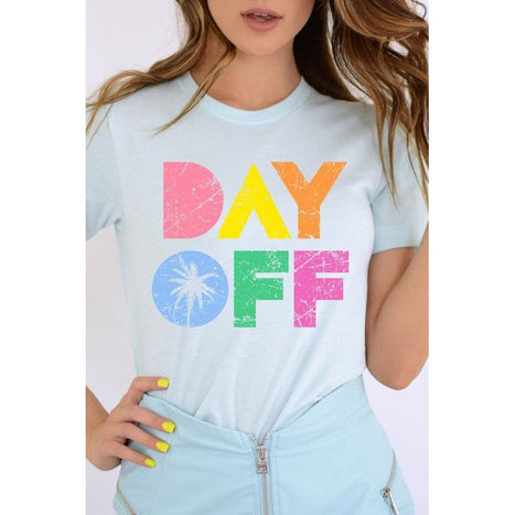 Day Off Graphic T Shirts