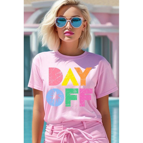 Day Off Graphic T Shirts