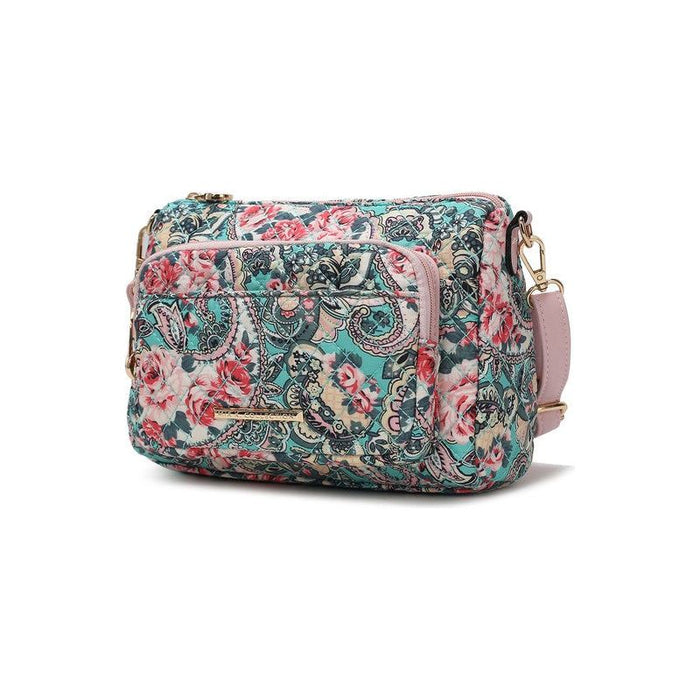 MKF Collection Rosalie Botanical Pattern Crossbody