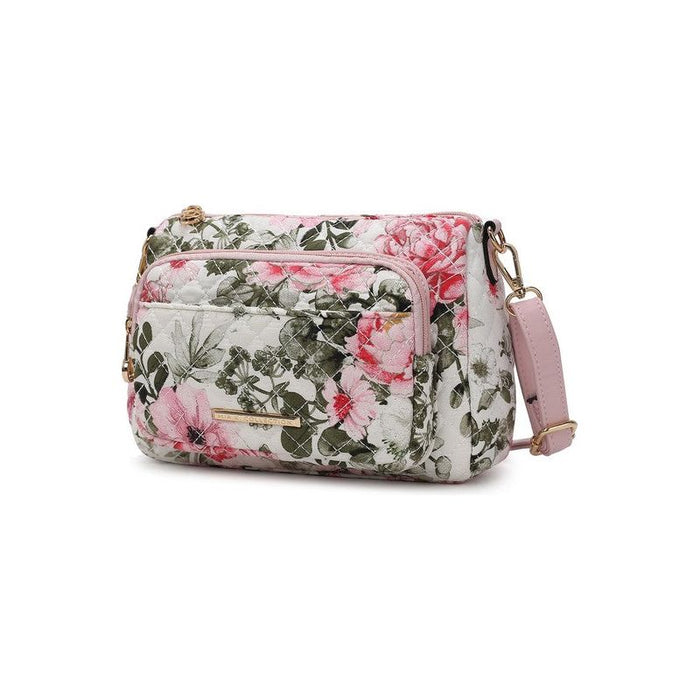 MKF Collection Rosalie Botanical Pattern Crossbody