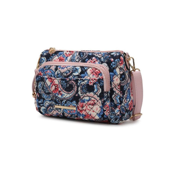 MKF Collection Rosalie Botanical Pattern Crossbody