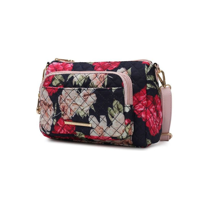 MKF Collection Rosalie Botanical Pattern Crossbody