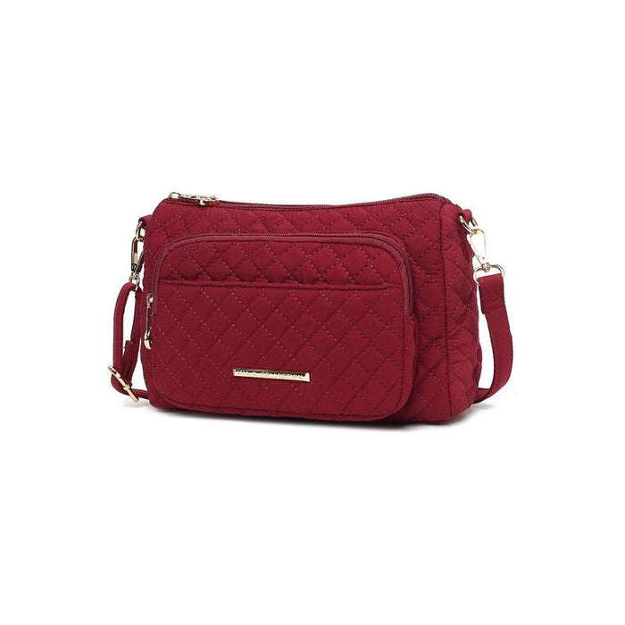 MKF Collection Rosalie Solid Quilted Shoulder Bag