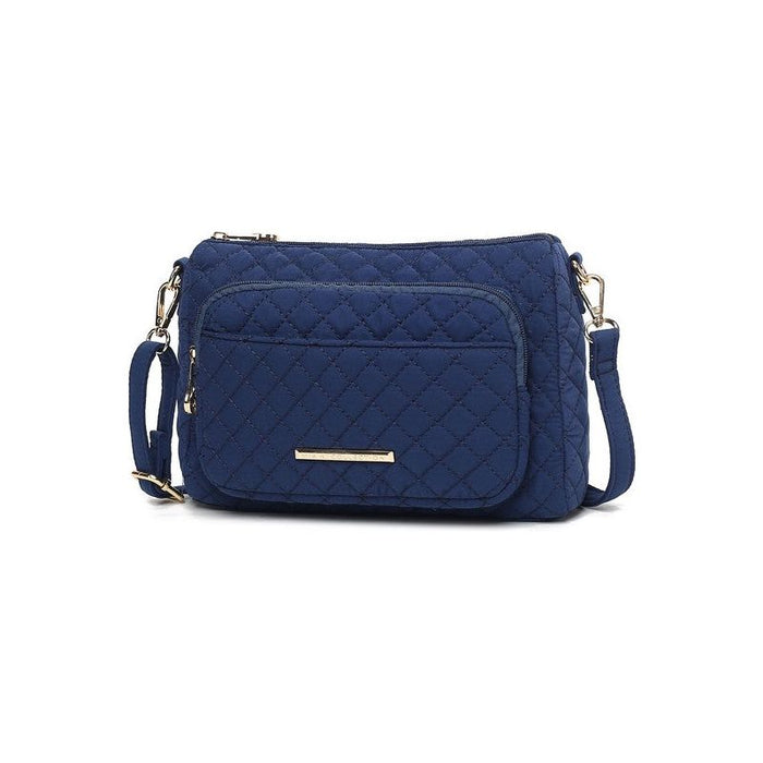 MKF Collection Rosalie Solid Quilted Shoulder Bag