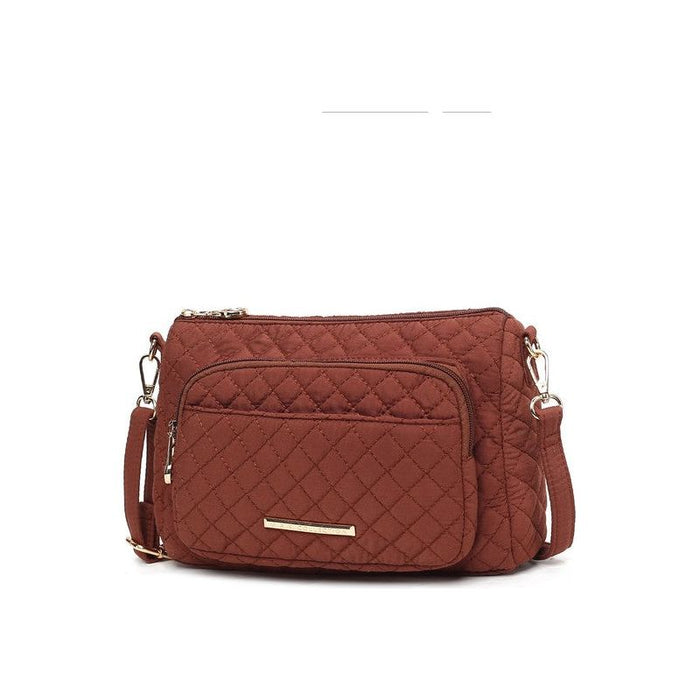 MKF Collection Rosalie Solid Quilted Shoulder Bag