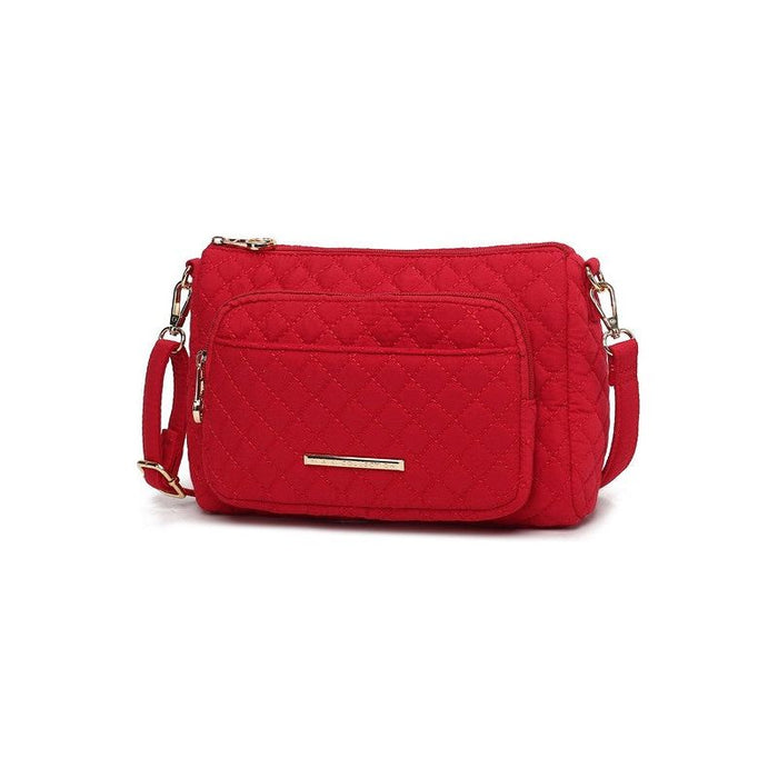 MKF Collection Rosalie Solid Quilted Shoulder Bag