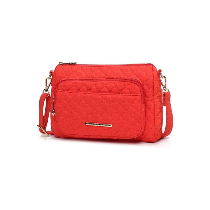 MKF Collection Rosalie Solid Quilted Shoulder Bag