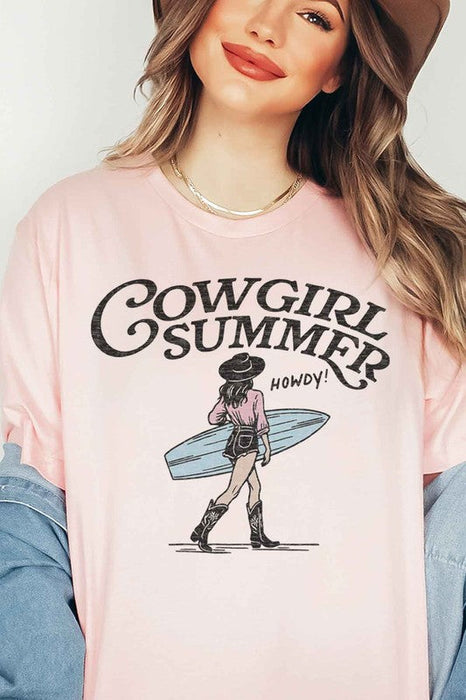 Cowgirl Summer Western Graphic Tee