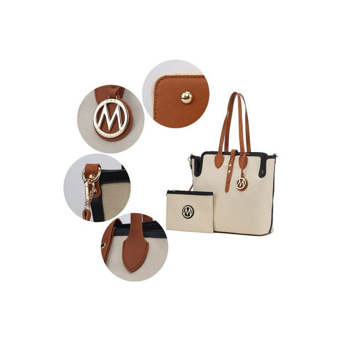 MKF Collection Juliana Oversize Tote & Wristlet