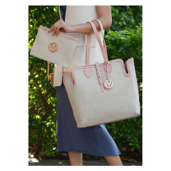 MKF Collection Juliana Oversize Tote & Wristlet