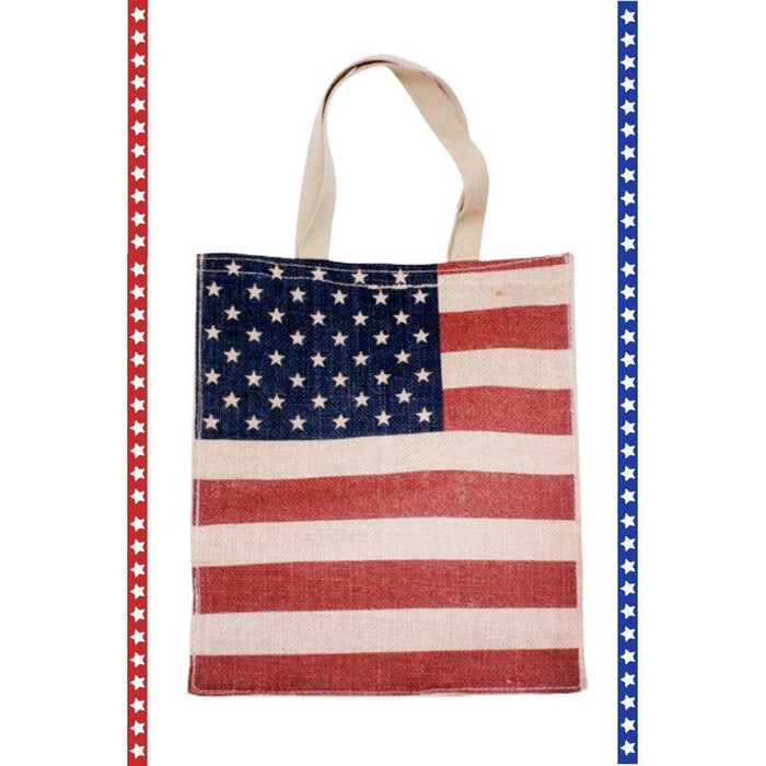 AMERICAN FLAG TOTE BAG