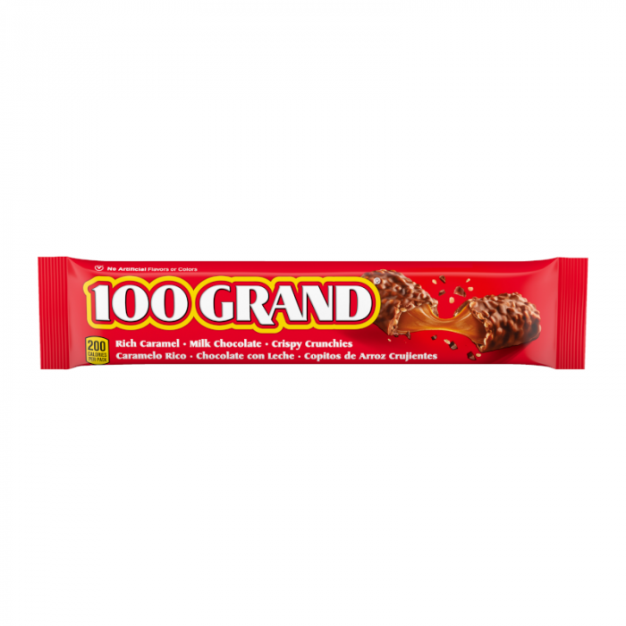100 Grand 100 Grand Milk Chocolate Candy Bar 1.5 Oz Candy & Chocolate Light Coral