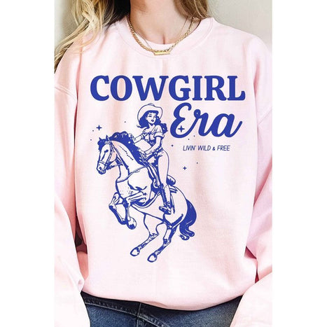 COWGIRL ERA WESTERN OVERSIZED SWEATSHIRT