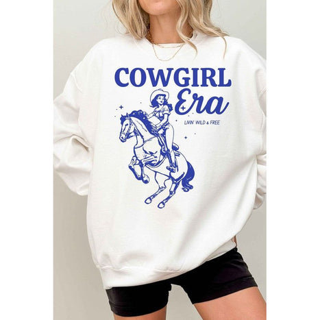 COWGIRL ERA WESTERN OVERSIZED SWEATSHIRT