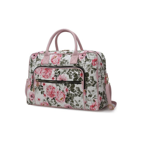 MKF Collection Jayla Botanical Pattern Duffle Bag