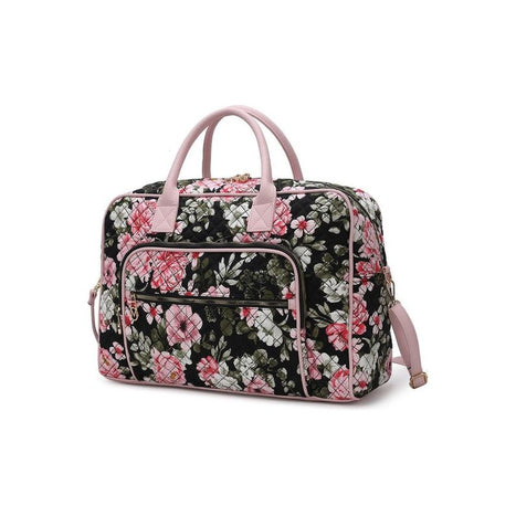 MKF Collection Jayla Botanical Pattern Duffle Bag