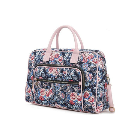 MKF Collection Jayla Botanical Pattern Duffle Bag