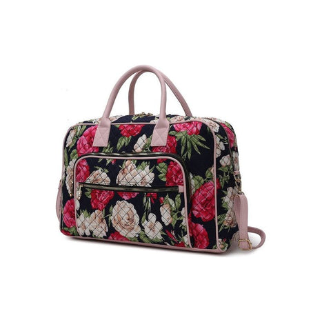 MKF Collection Jayla Botanical Pattern Duffle Bag