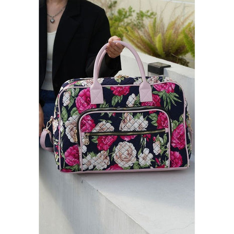 MKF Collection Jayla Botanical Pattern Duffle Bag