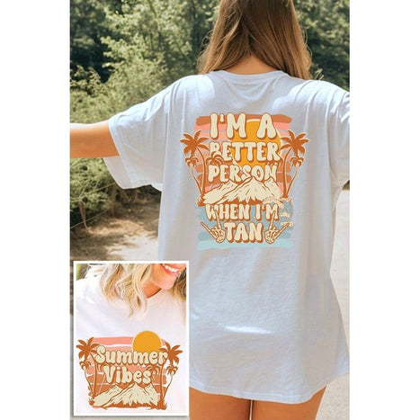 Summer Vibes Graphic T Shirts