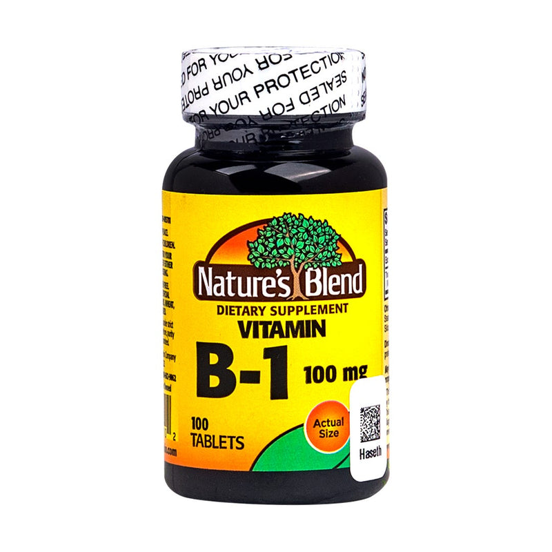 Nature's Blend Nature's Blend S Vitamin B-1 Tablets 100 Mg Vitamins & Supplements