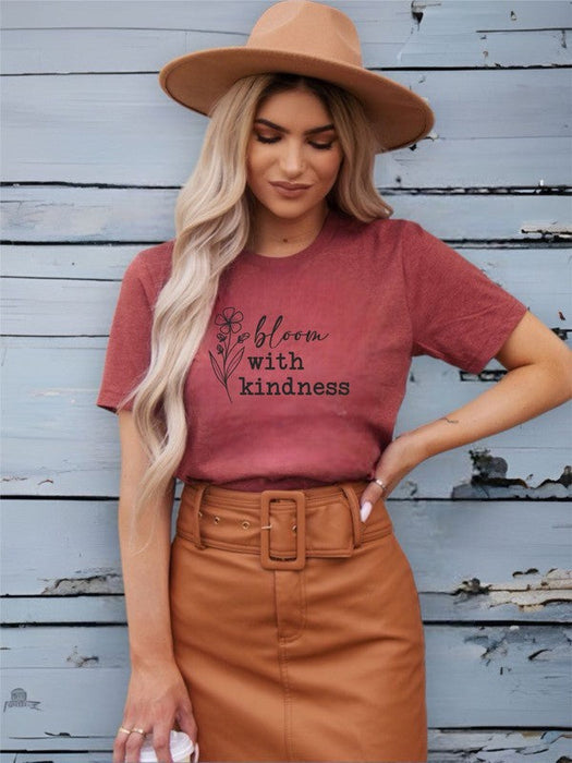 Bloom With Kindness Graphic Tee