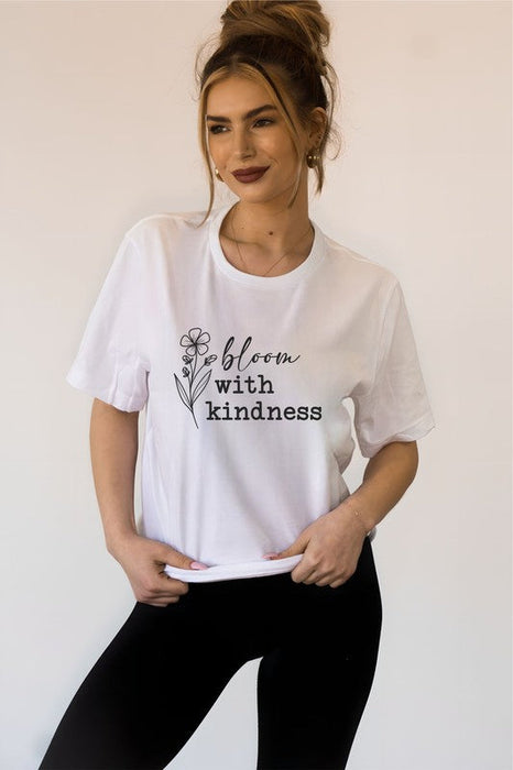 Bloom With Kindness Graphic Tee