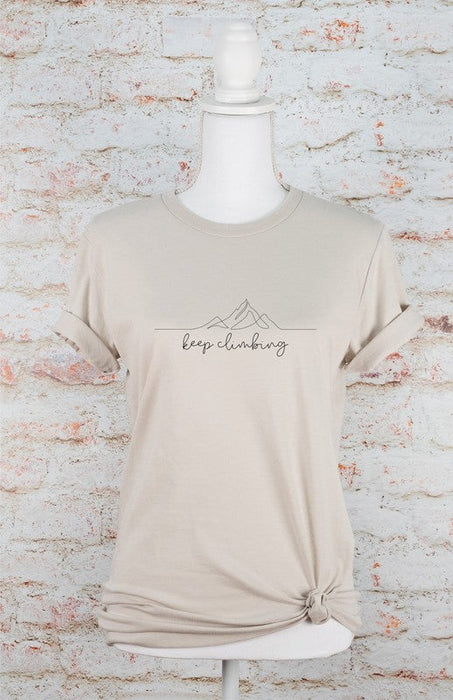 Keep Climbing Bella Canvas Graphic Tee