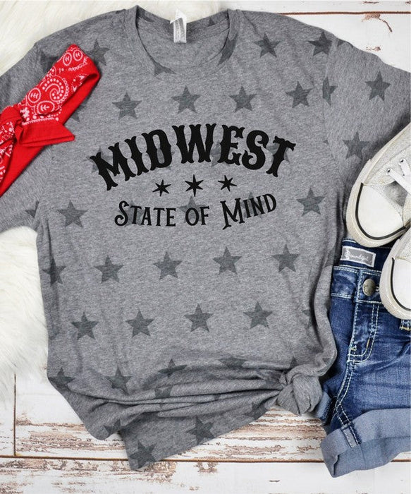 Midwest State of Mind Star Graphic Tee