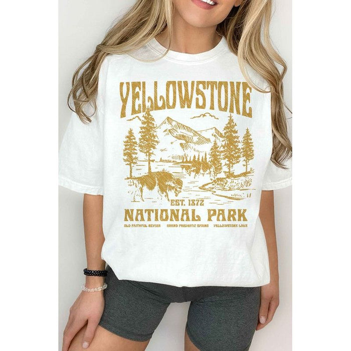 YELLOWSTONE NATIONAL PARK GRAPHIC TEE