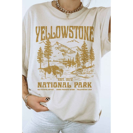 YELLOWSTONE NATIONAL PARK GRAPHIC TEE