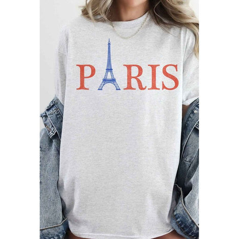 Paris Oversized Graphic Tee