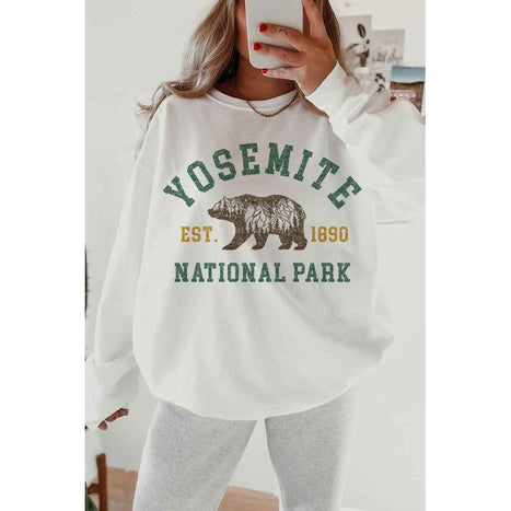 YOSEMITE NATIONAL PARK GRAPHIC SWEATSHIRT