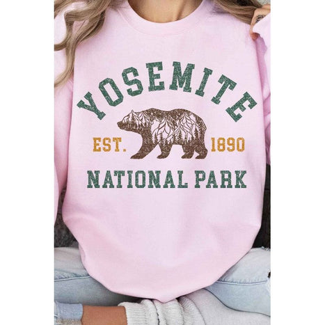 YOSEMITE NATIONAL PARK GRAPHIC SWEATSHIRT