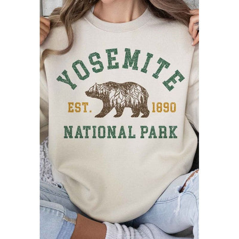 YOSEMITE NATIONAL PARK GRAPHIC SWEATSHIRT