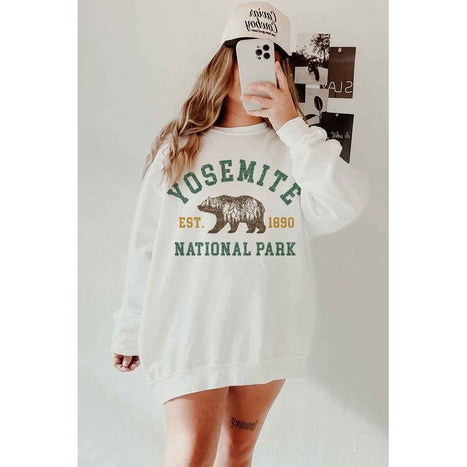 YOSEMITE NATIONAL PARK OVERSIZED SWEATSHIRT