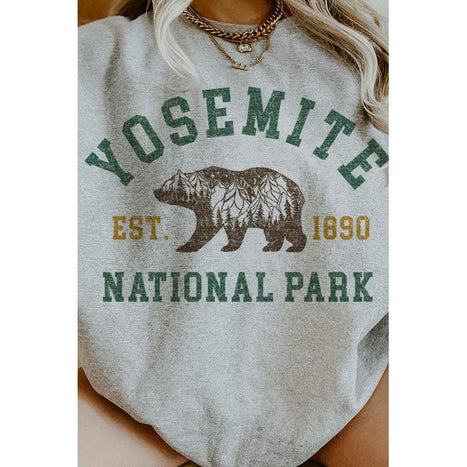 YOSEMITE NATIONAL PARK OVERSIZED SWEATSHIRT