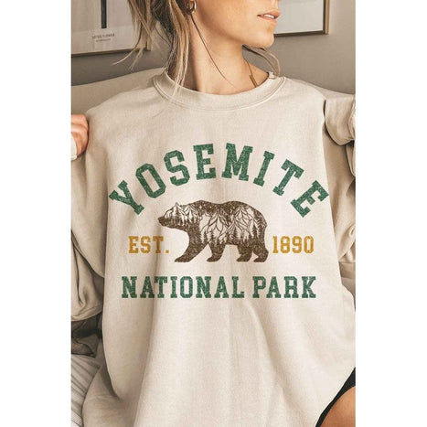 YOSEMITE NATIONAL PARK OVERSIZED SWEATSHIRT