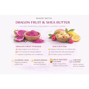 Lulu’s Holistics Raspberry Lemonade Dragon Fruit Shea Butter Bar Soap – Radiant Cleanse Bar soap