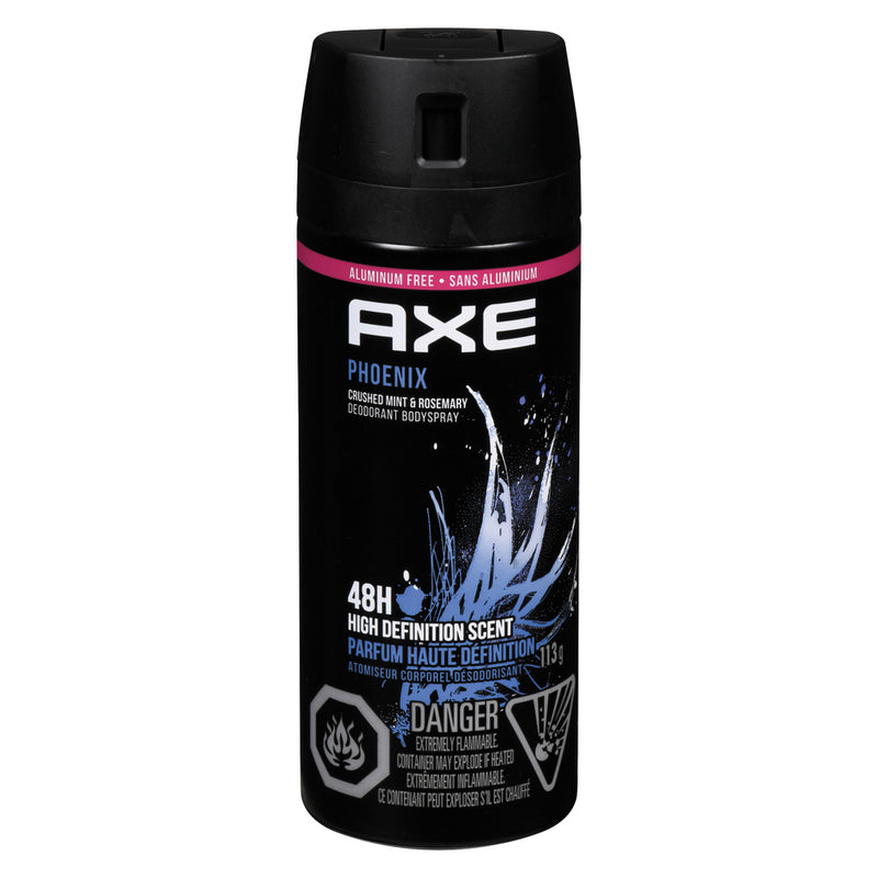 AXE AXE Phoenix Deodorant Body Spray For Men Fruity Scent, 4 Ounce Deodorant
