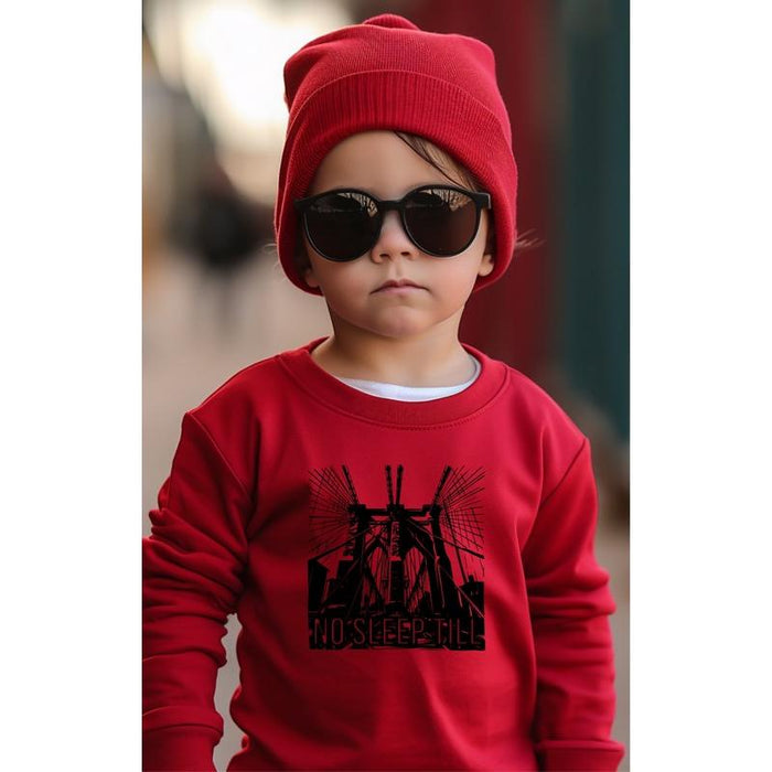 Bridge No Sleep Till Brooklyn Toddler Sweatshirt