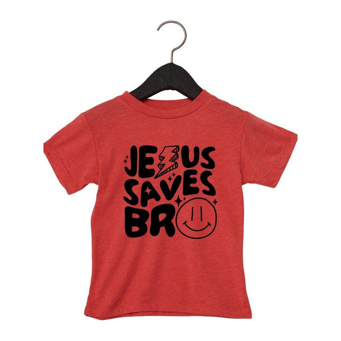 Jesus Saves Bro Toddler Tee