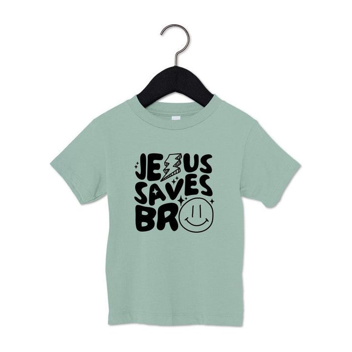 Jesus Saves Bro Toddler Tee