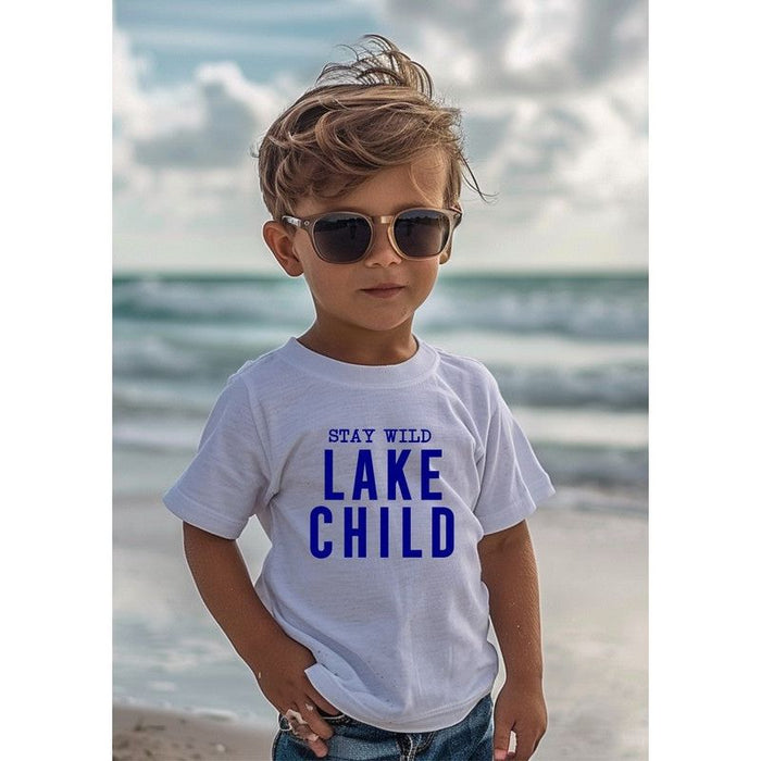 Stay Wild Lake Child Toddler Tee