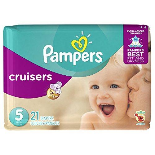 Pampers Pampers Cruisers Sesame Street Jumbo Diapers - Size 5 Diapers